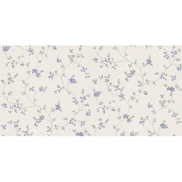 A.S. Création Maison Charme 390694 Non-Woven Wallpaper 10.05 M X 0.53 M Made In Germany Floral Greige White/Red - View #7